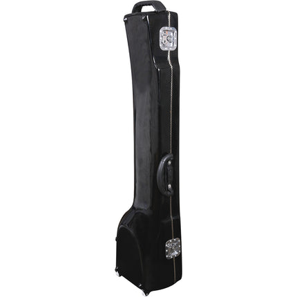 JAS  Dilruba Hard Case Made of Fiberglass, BLACK, Size 4/4