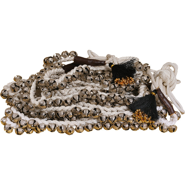 JAS Concert Quality Kathak Ghungroo, Silver Plated, Ankle bracelets pair of 150 bells each