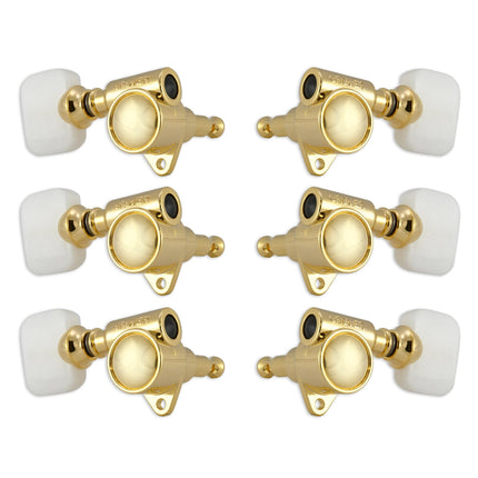 Grover Original 'Milk Bottle' Rotomatics 3+3 Machineheads ~ Gold