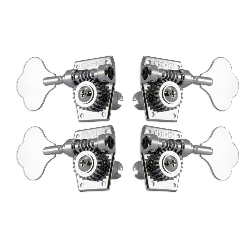 Grover Vintage Bass Machineheads ~ 2+2 ~ Chrome