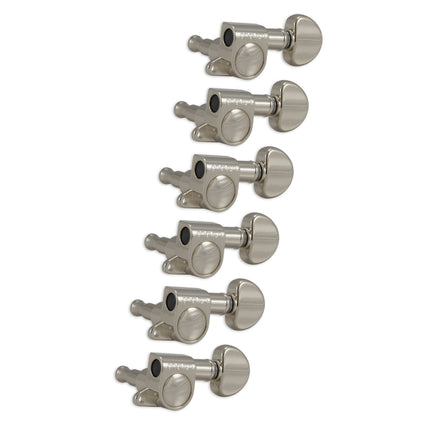 Grover Mini Rotomatics Machineheads ~ 6 in-line ~ Nickel