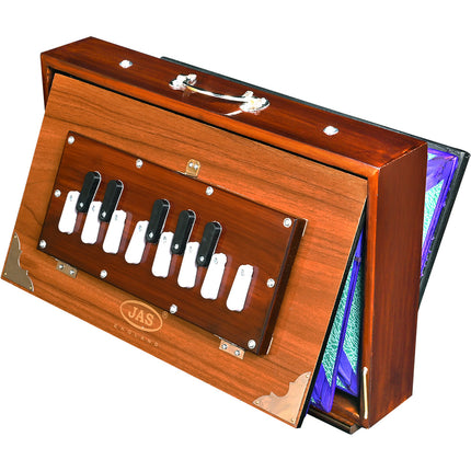 JAS Shruti box, Chromatic, 13 English Reeds C to C with Padded Bags