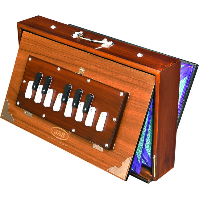 JAS Shruti box, Chromatic, 13 English Reeds C to C with Padded Bags