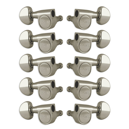 Grover Pedal Steel Guitar Machineheads (Set of 10) ~ Nickel