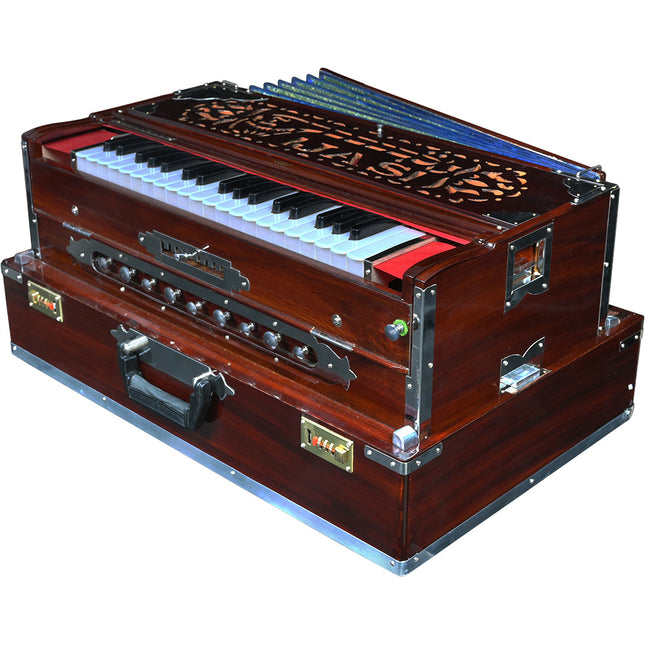 JAS Harmonium 9 Scale Changer Folding Body Palitana Reeds