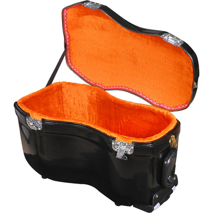 JAS Tabla Hard Case, Fibre Case, Flight Case BLACK