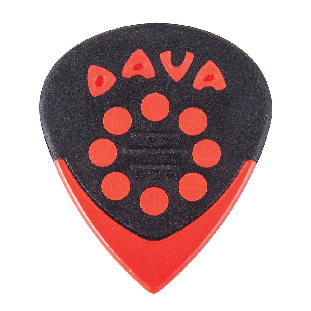 Dava 'Jazz Grip' Delrin Picks ~ 6 Pack