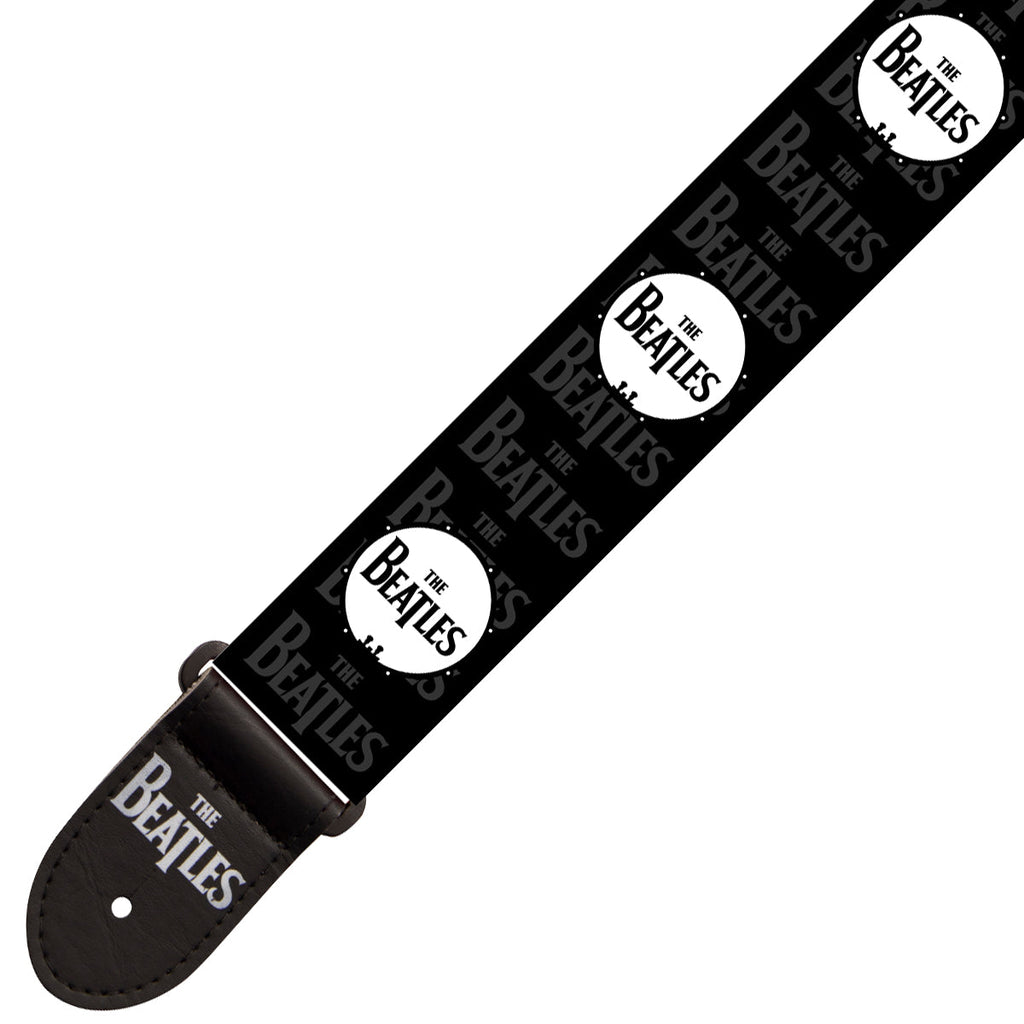 The Beatles Guitar Strap ~ Black