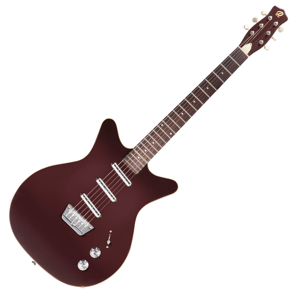 Danelectro Triple Divine Electric Guitar ~ Dark Burgundy