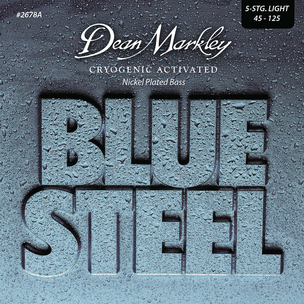 Dean Markley Blue Steel NPS Bass Guitar Strings Light 5 String 45-125