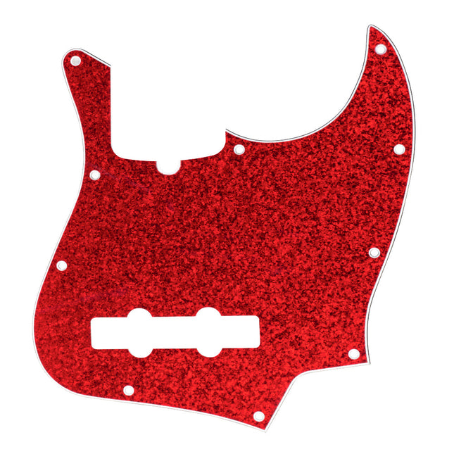 D'Andrea Scratchplate ~ J-Bass-Style ~ Red Sparkle
