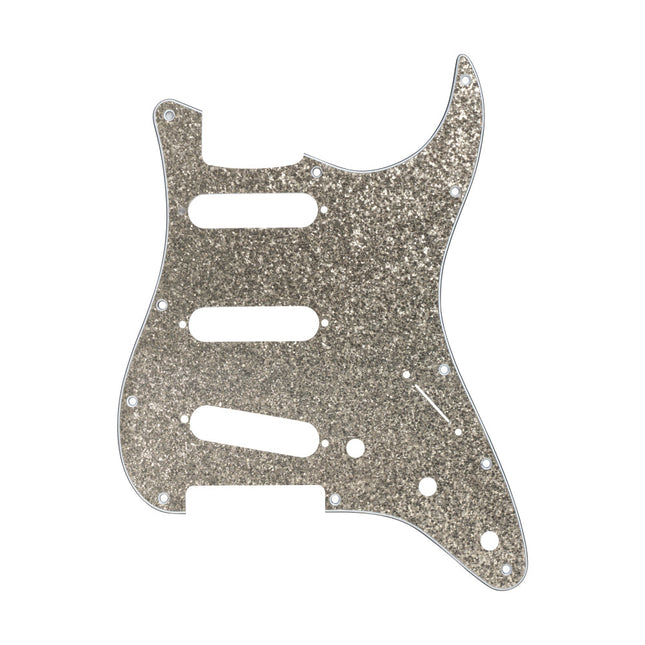 D'Andrea Scratchplate ~ S-Style ~ Silver Sparkle