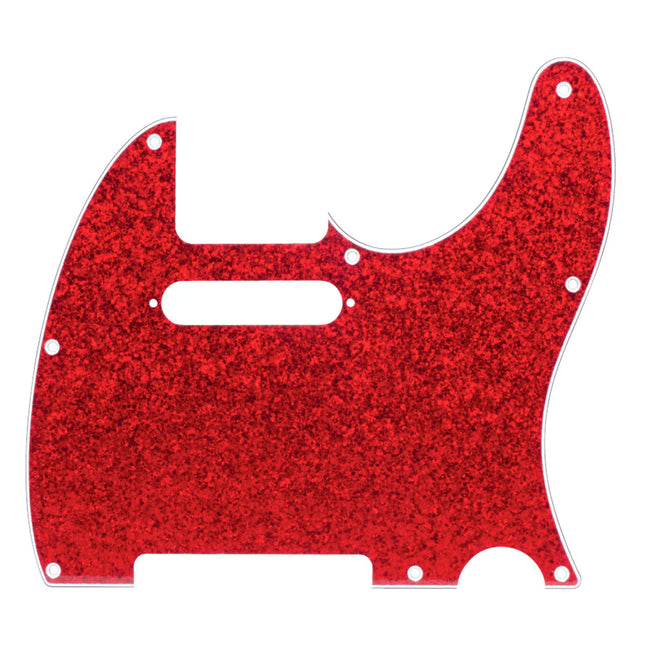 D'Andrea Scratchplate ~ S-Style ~ Red Sparkle