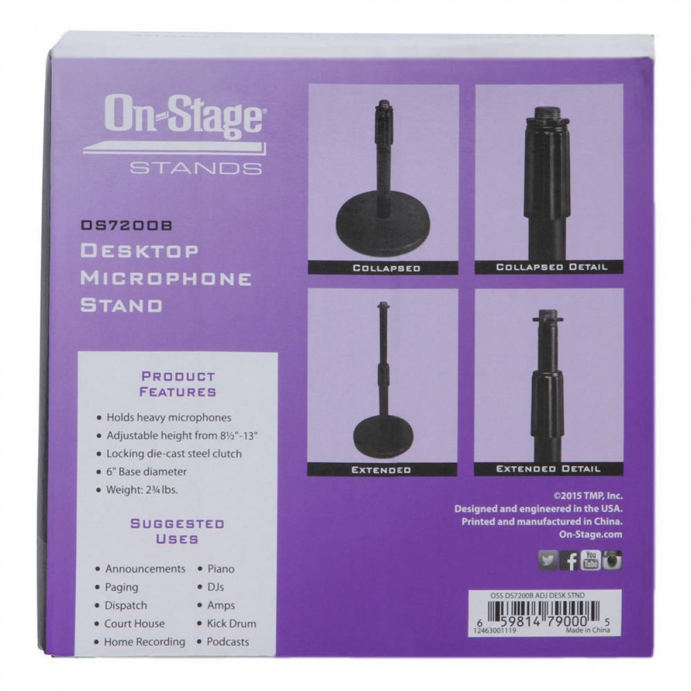 On-Stage Desktop Microphone Stand