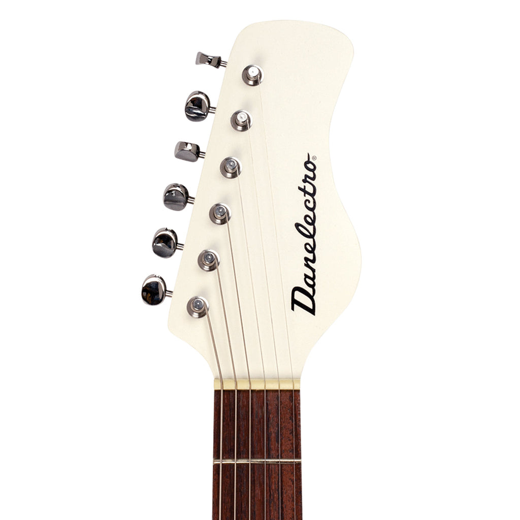 Danelectro Sitar ~ White Crackle