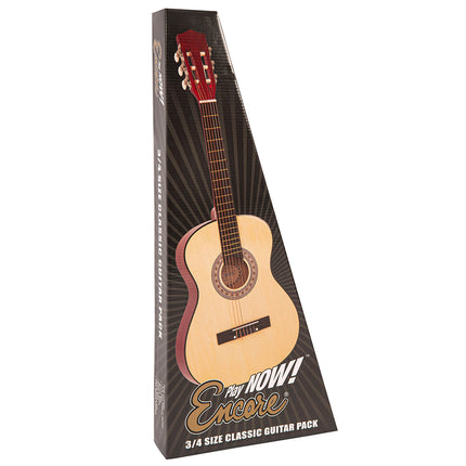 Encore 3/4 Size Classic Guitar Pack ~ Natural