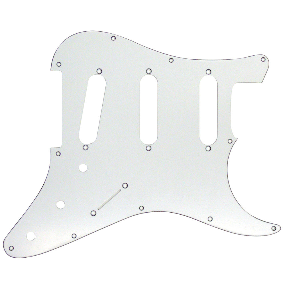 Guitar Tech Scratchplate ~ S-style ~ White