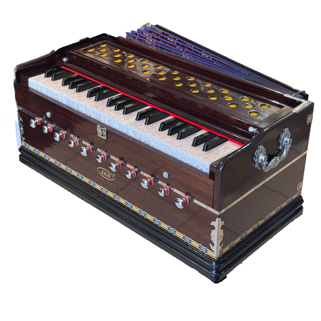 JAS Harmonium Super Deluxe Brass Reeds Standard Body
