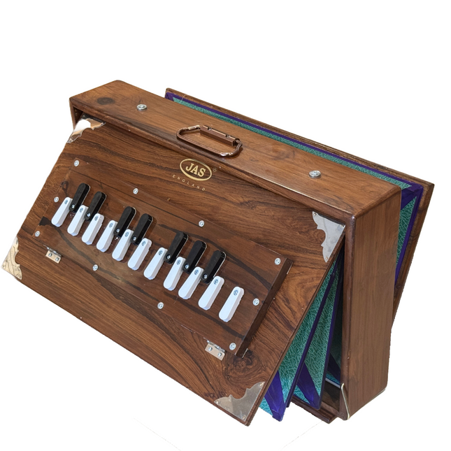 Shruti Box Chromatic 18 JAS English Reeds G to C with Padded Bags