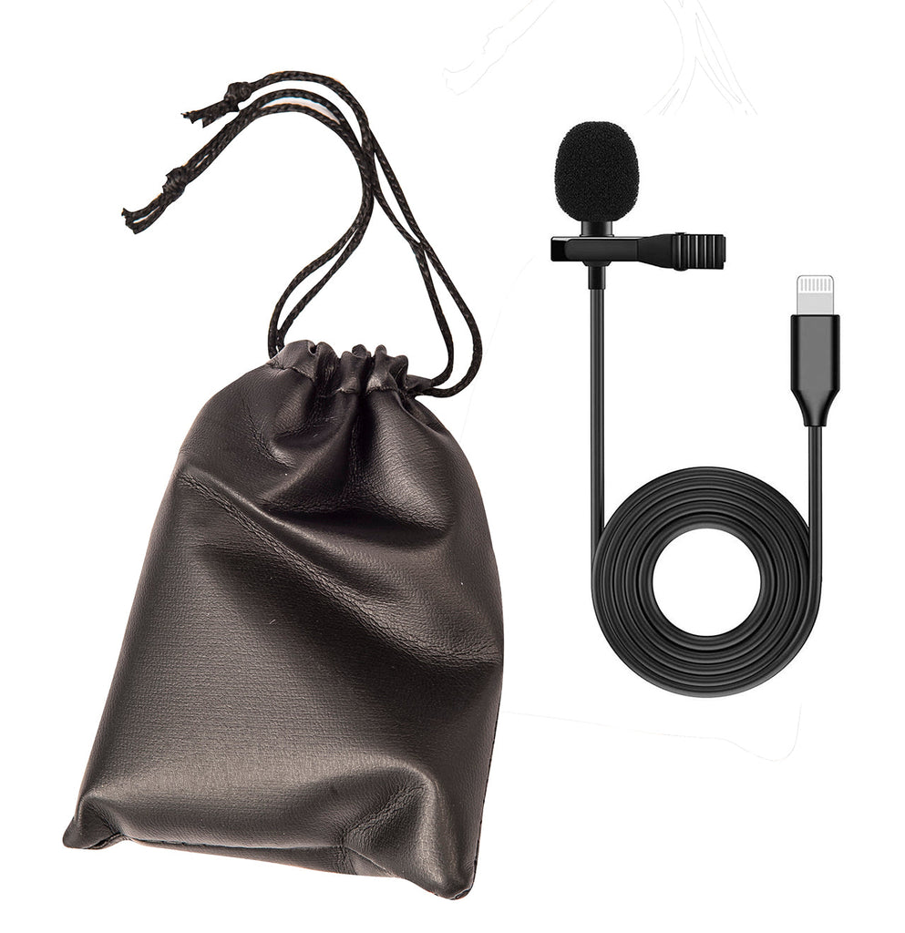 Kinsman Clip-On Lavalier Microphone ~ Lightning Connector