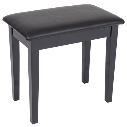 Kinsman Piano Bench with Storage ~ Satin Black