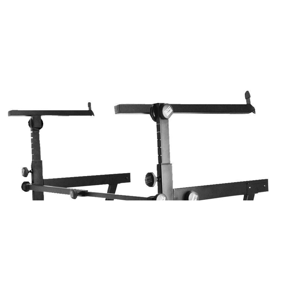 On-Stage Pro Heavy-Duty Folding-Z Keyboard Stand w/2nd Tier