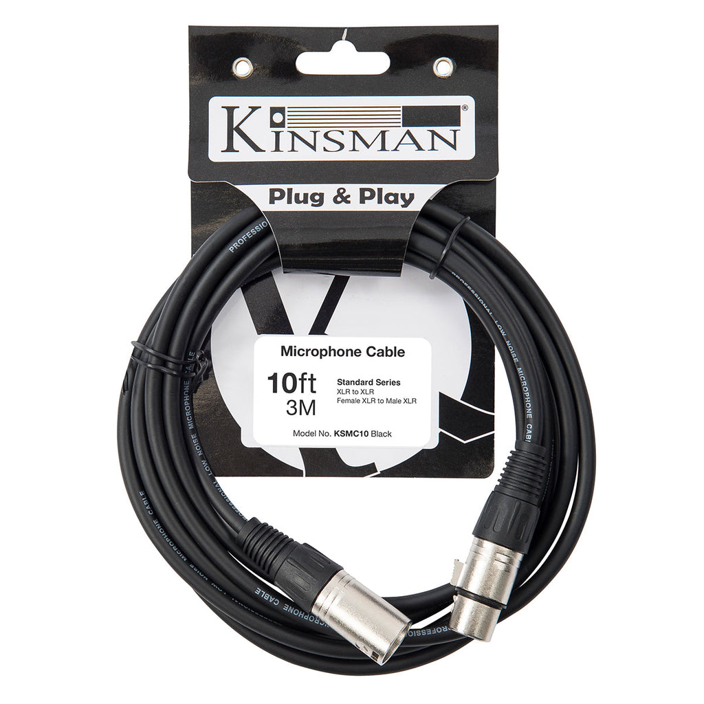 Kinsman Standard Microphone Cable ~ 10ft/3m