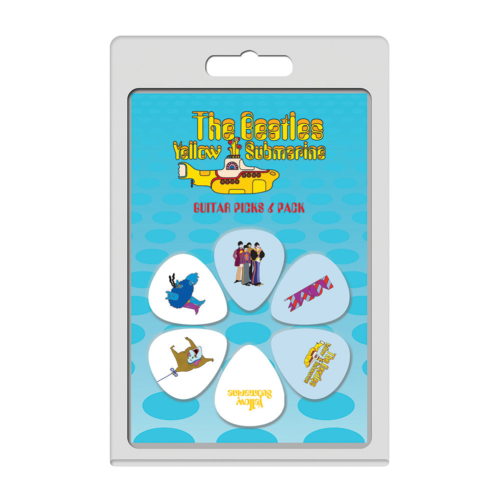 Perri's 6 Pick Pack ~ The Beatles Yellow Submarine