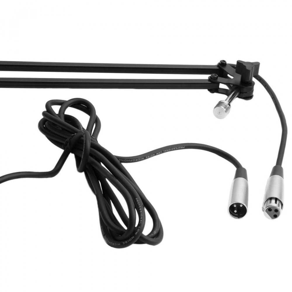 On-Stage Broadcast/Webcast Boom Arm w/XLR Cable