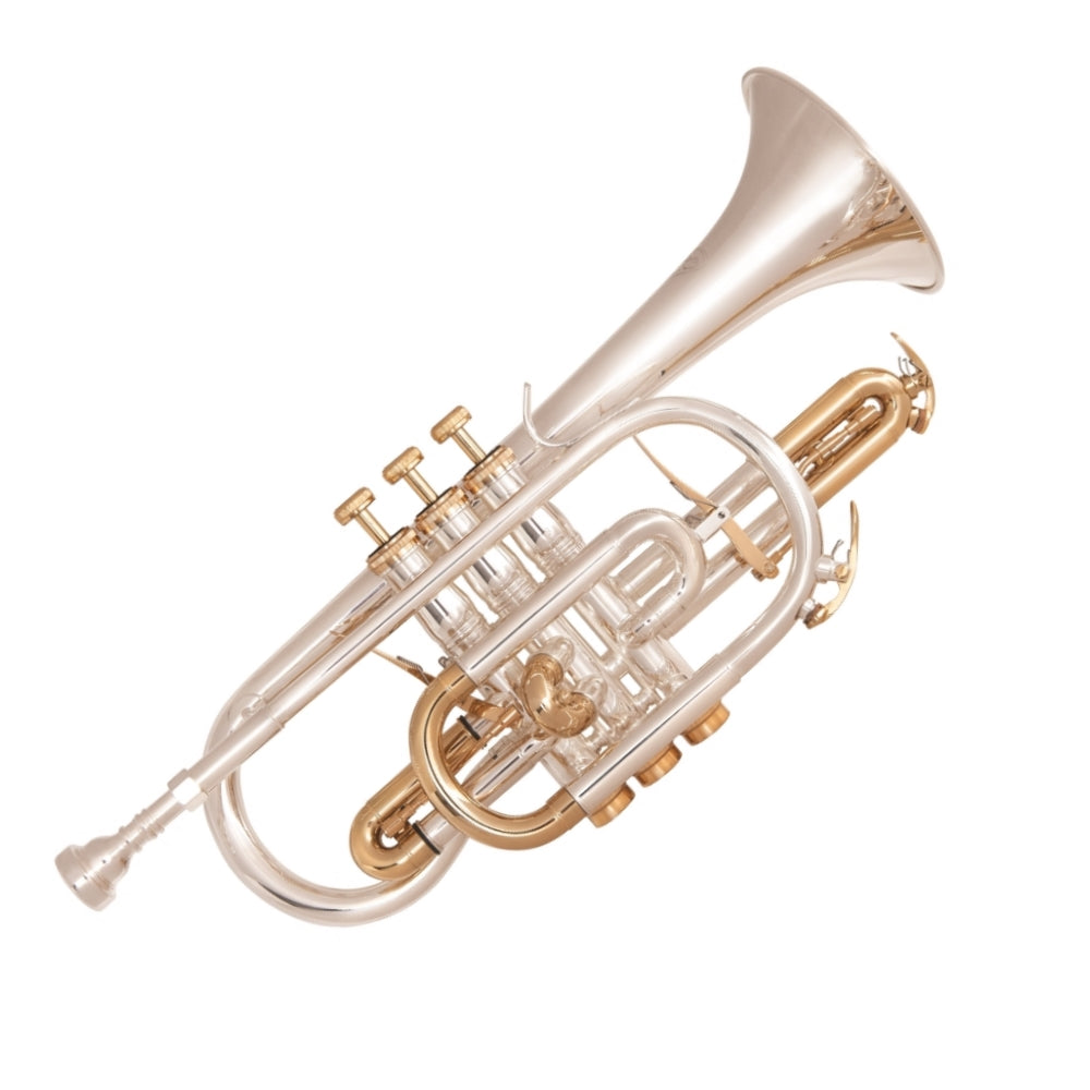 Odyssey Symphonique 'Bb' Cornet Outfit ~ Silver Plated