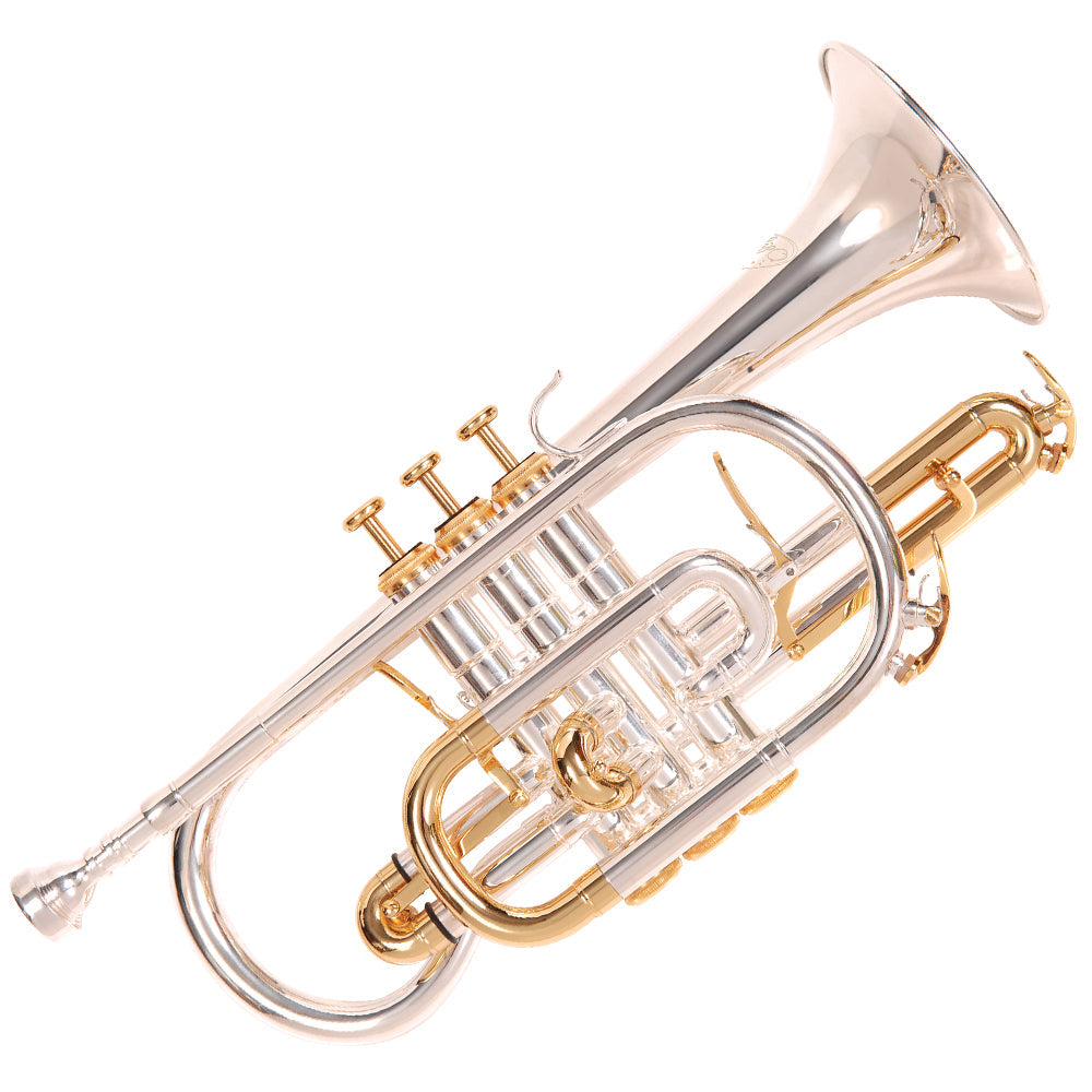 Odyssey Premiere 'Bb' Cornet Outfit ~ Silver Plated