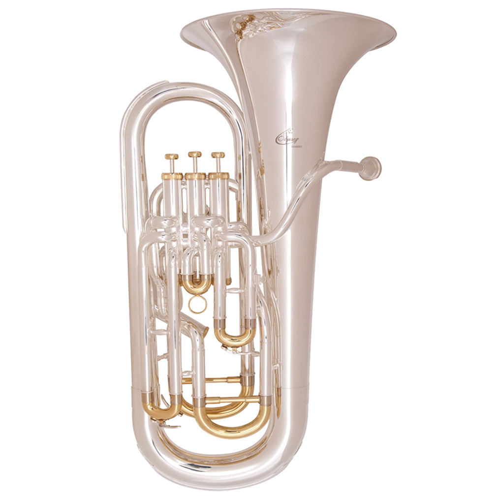 Odyssey Premiere 'Bb' Euphonium Outfit ~ Silver Plated