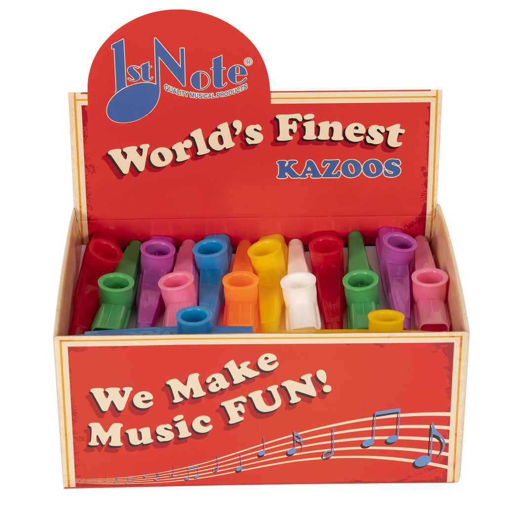 Trophy Plastic Kazoos ~ Box of 40