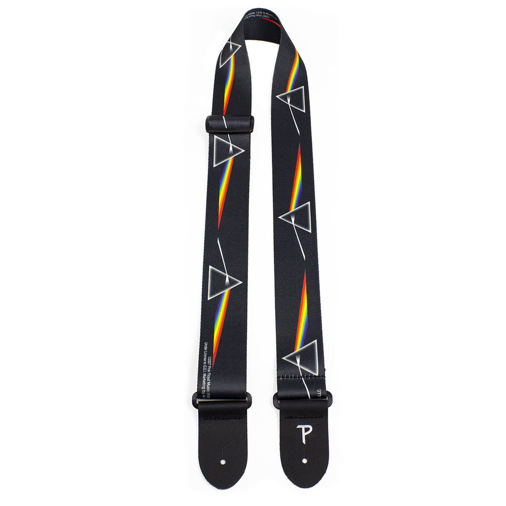 Perri's Polyester Guitar Strap ~ Pink Floyd ~ Black Prism