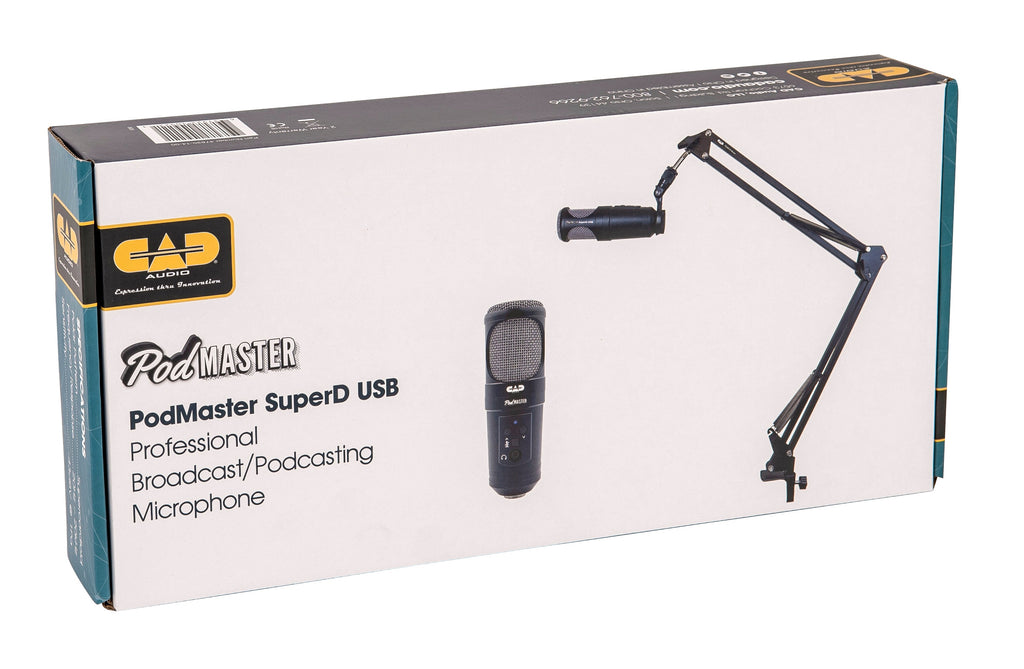 CAD Podmaster Super D USB Microphone Kit