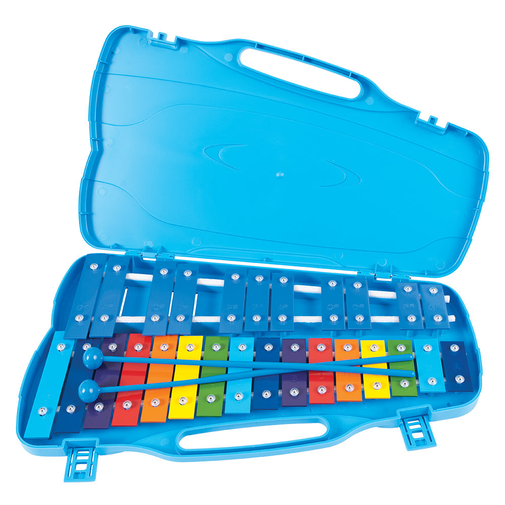 PP World Note Glockenspiel ~ Coloured Metal Keys