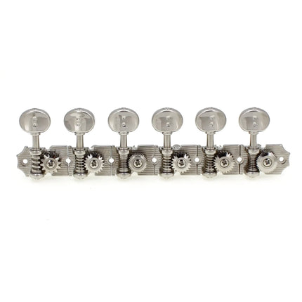 GraphTech RATIO Electric 6-in-Line Waffle Vintage ~ Nickel