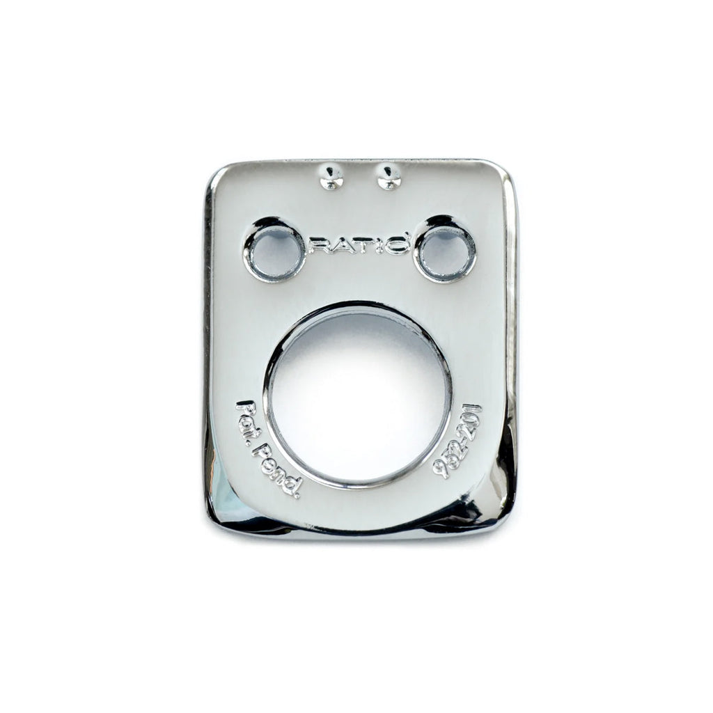 GraphTech Ratio Plate For F Style 2-Pin Hole ~ Chrome (1pc)