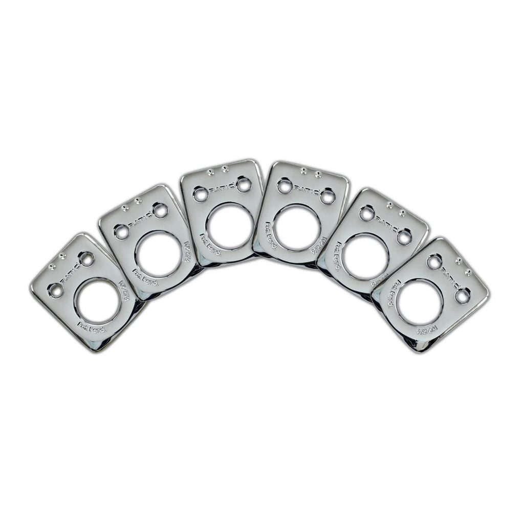 GraphTech Ratio Plate For Fender Style 2 Pin Hole ~ Nickel