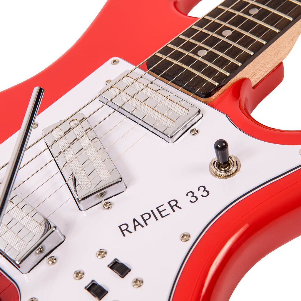 Rapier 33 Electric Guitar ~ Fiesta Red