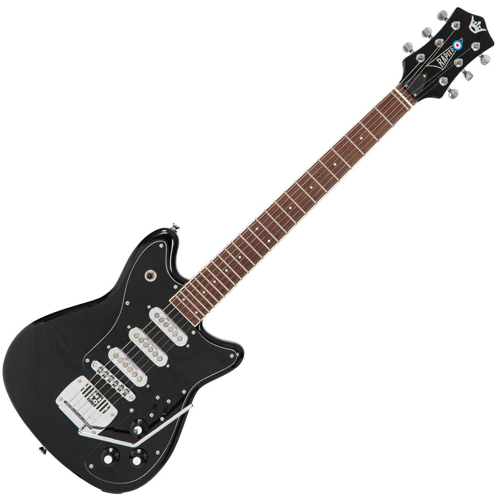 Rapier Mercury Electric Guitar ~ Gloss Black