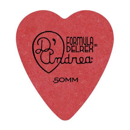 D'Andrea 323 Delrex Red Pick Refill Bag ~ Thin ~ 72 Picks