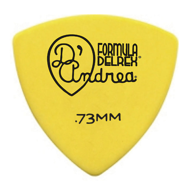 D'Andrea 346 Delrex Yellow Pick Refill Bag ~ Medium ~ 72 Picks