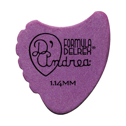 D'Andrea 390 Delrex Purple Pick Refill Bag ~ Extra Heavy ~ 72 Picks