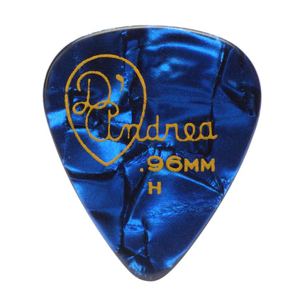 D'Andrea 351 Designer Pearl Pick Tin ~ Heavy ~ 12 Picks