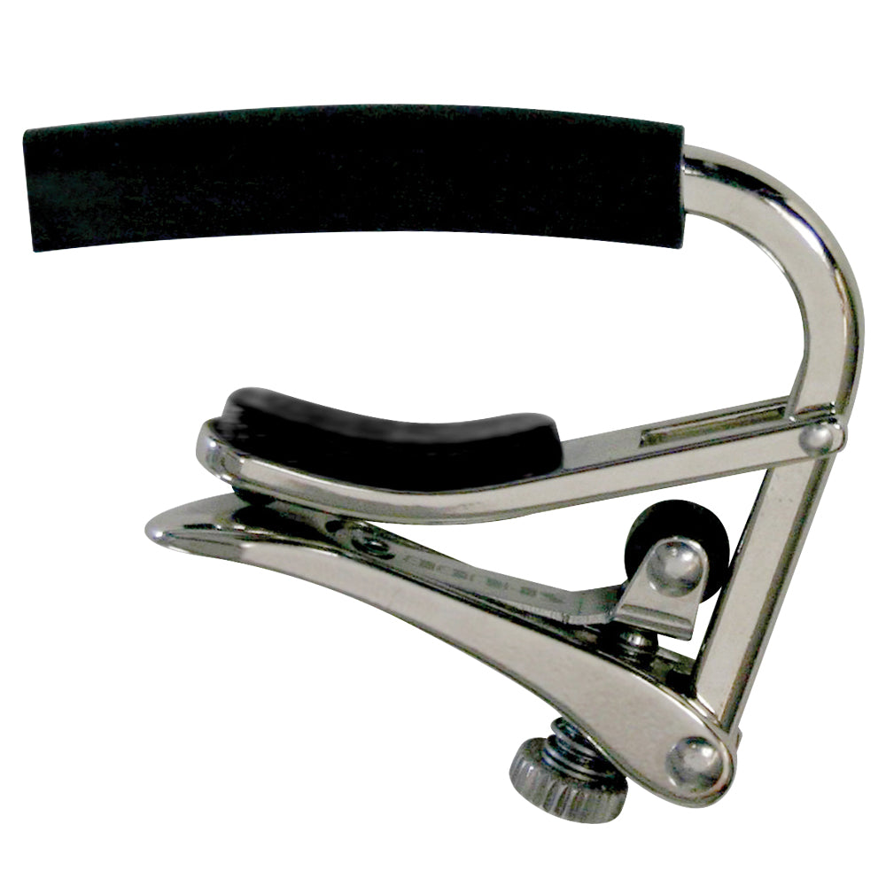 Shubb 7.25" Radius Electric Guitar Capo ~ Nickel