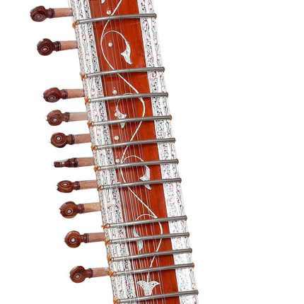 JAS Electric Sitar, Travelers, Decorative, STANDARD – 7 Main & 12 Tarab Strings With Hard Case