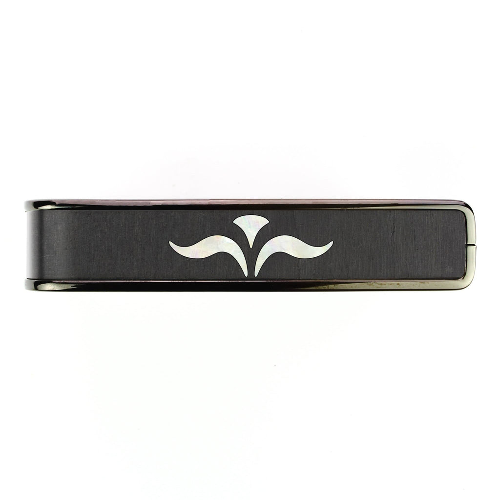 Taylor® by Thalia Black Chrome Capo ~ 600 Series Wings Fingerboard Marker Inlay