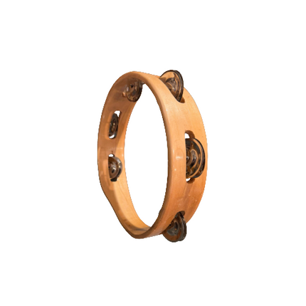 JAS Tambourine Wooden 8