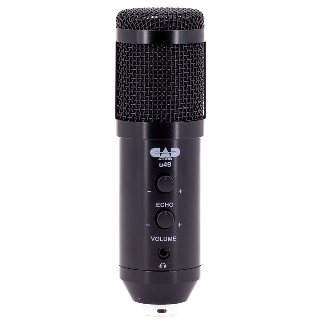 CAD USB Studio Microphone Kit with Headphone Monitor
